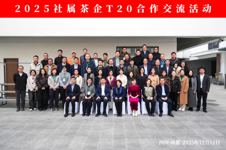 浙茶集团受邀参加2025社属茶企T20合作交流活动